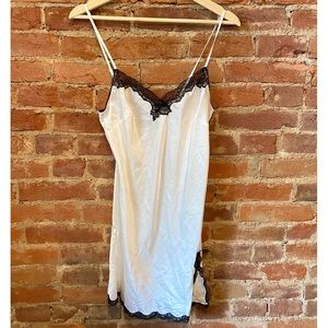 Victoria’s Secret Satin & Lace Slip Dress